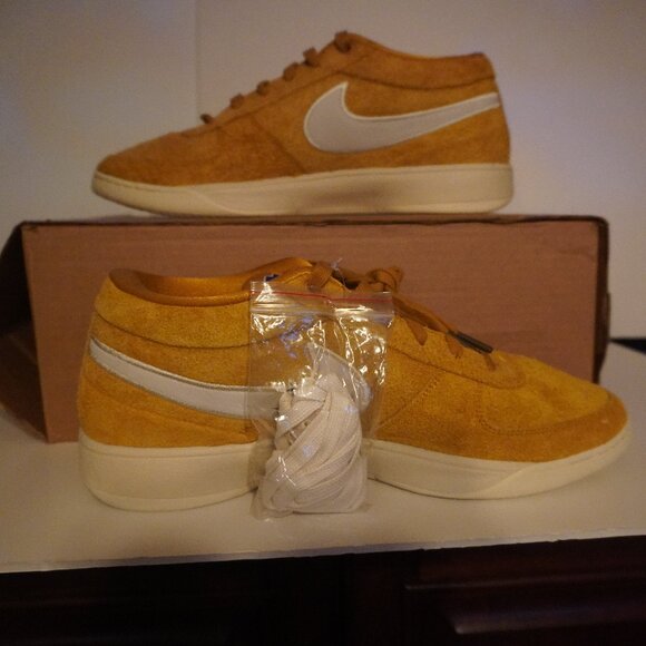 Nike Book 1 Chevrolet Gold Leaf Shoes IH0890-700 Suede Men 14 Basketball Chevy main image 8